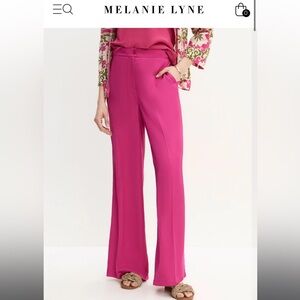 SOLD! Melanie Lyne Pink Juliette dress pants! Size 8